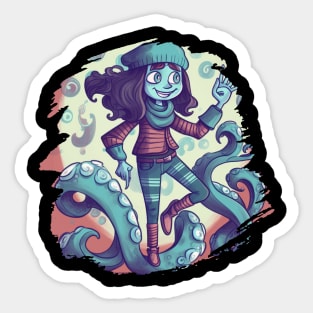 Ruby Gillman Teenage Kraken Sticker